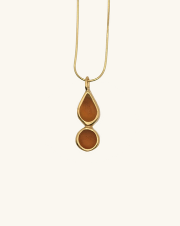 Collar Duo Marrón