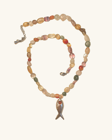Collar Pez Maxima Cuarzo