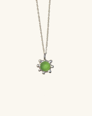 Collar Solsticio minima Verde