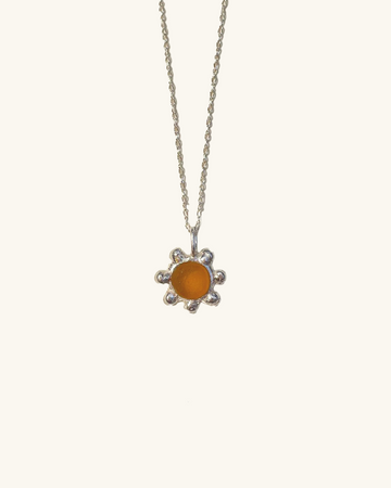 Collar Solsticio minima Naranja