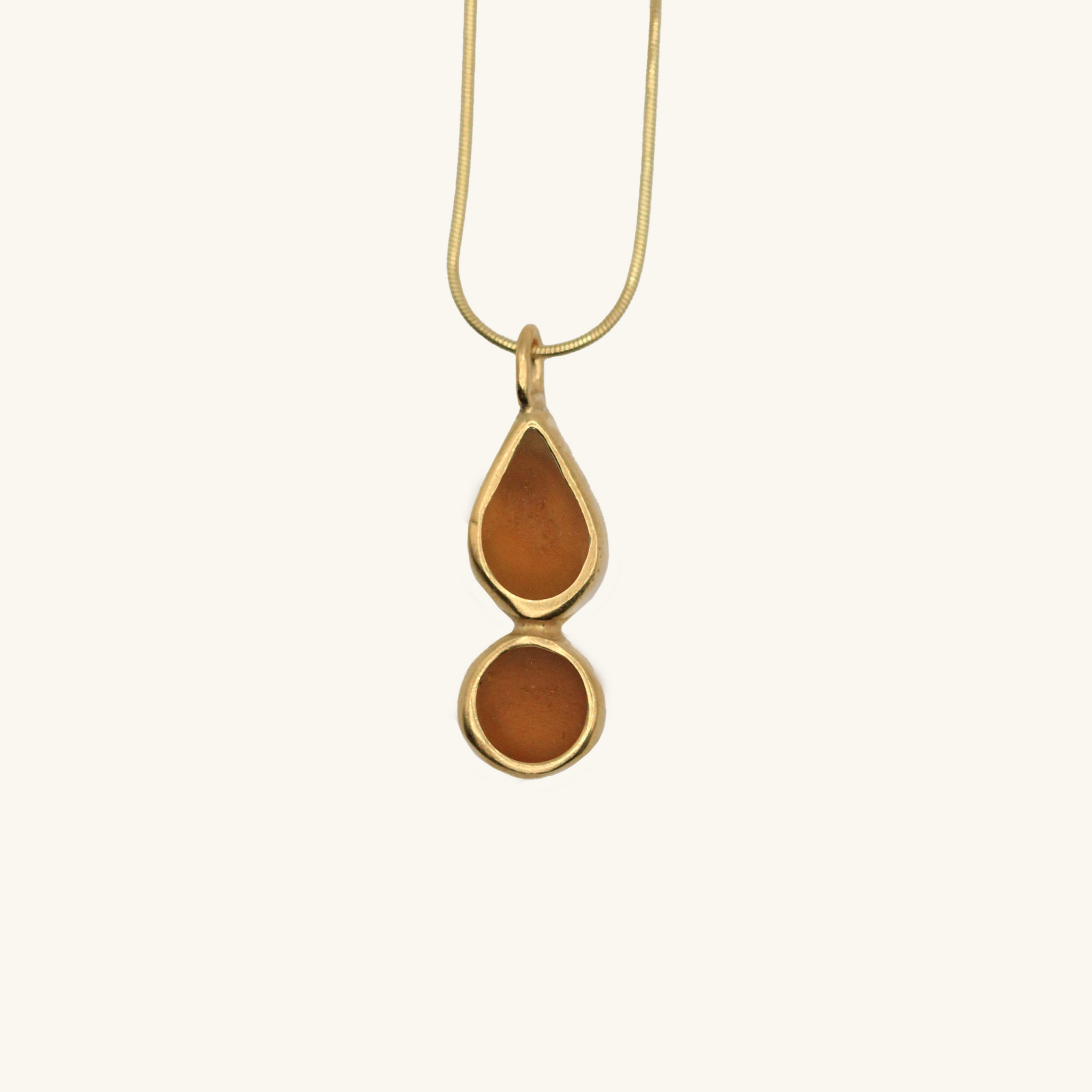 Collar Duo Marrón