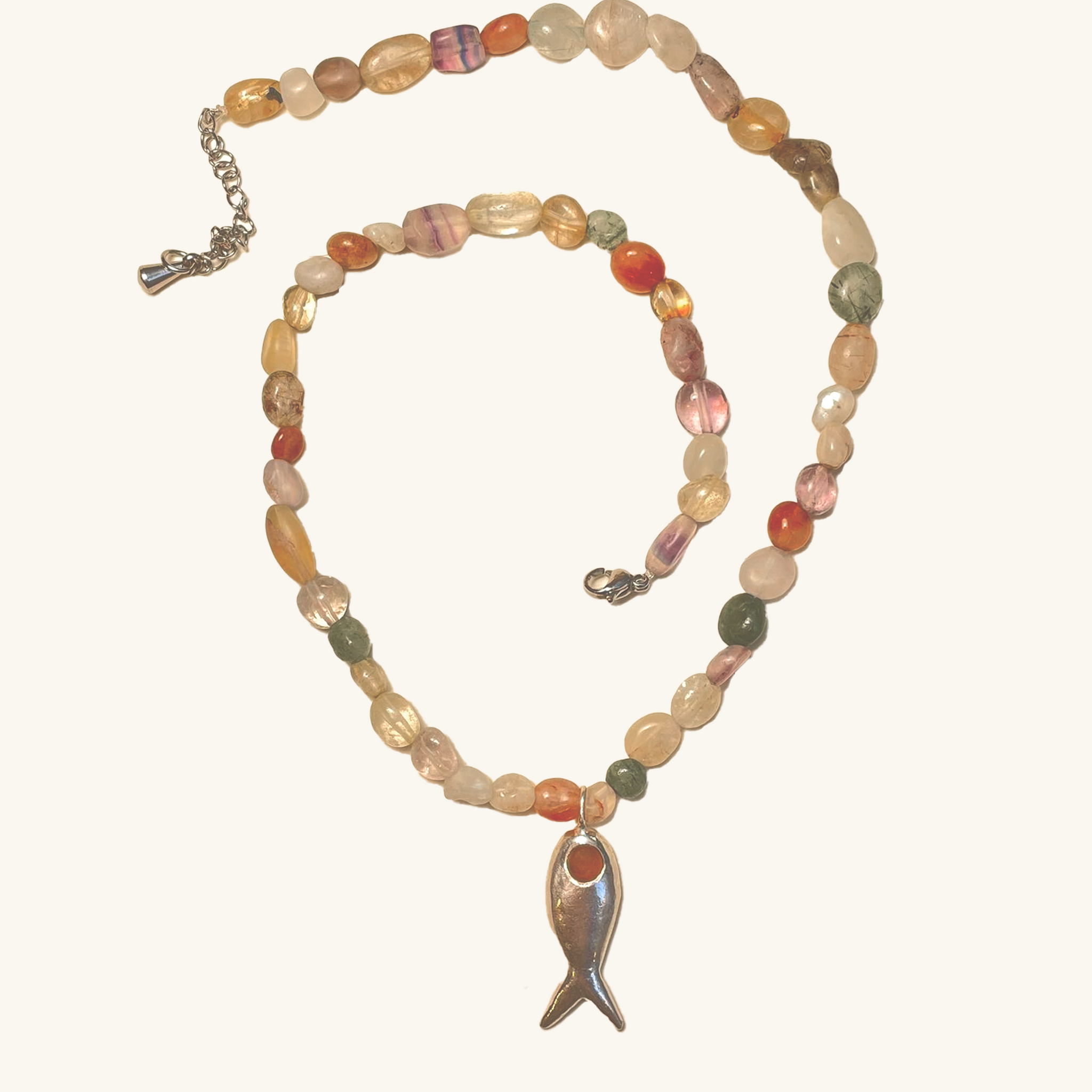 Collar Pez Maxima Cuarzo